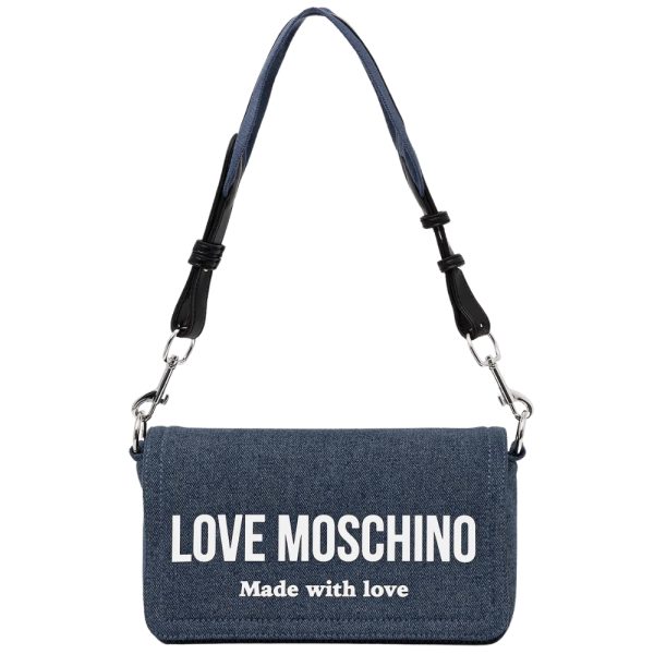 Borsa Love Moschino denim logo