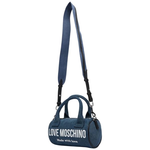 Borsa Love Moschino a tracolla denim logo