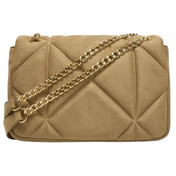 Borsa Love Moschino in suede logo
