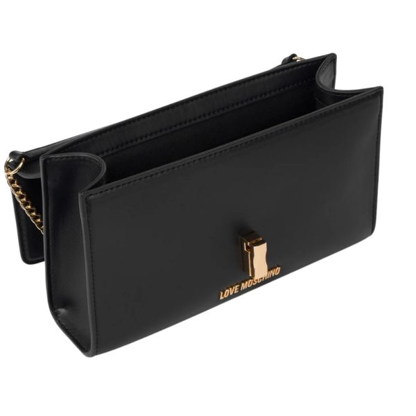 Borsa Love Moschino a tracolla in tessuto morbido