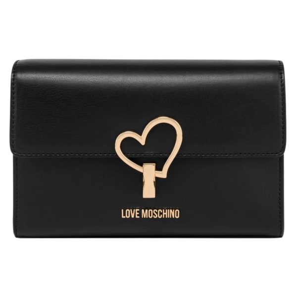 Borsa Love Moschino a tracolla in tessuto morbido