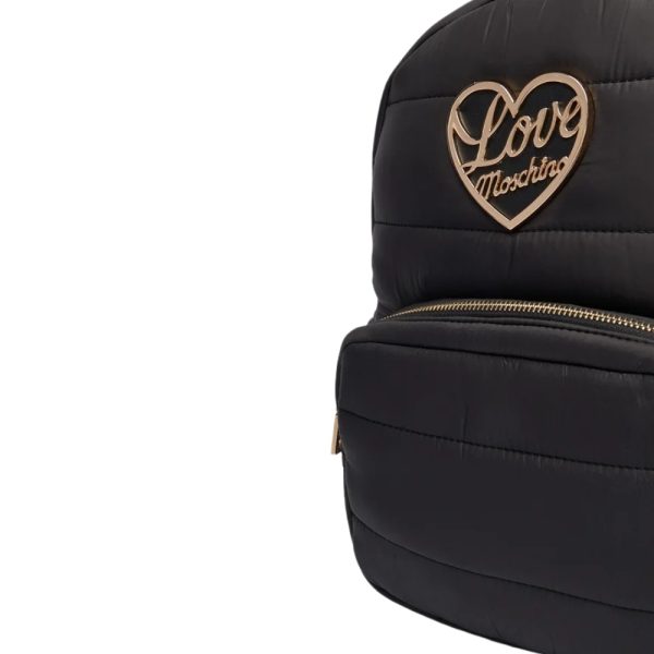 Zaino Love Moschino in nylon logo