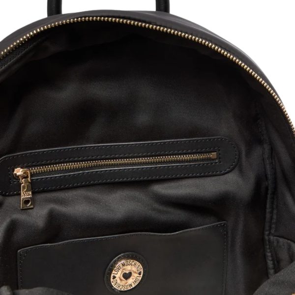 Zaino Love Moschino in nylon logo