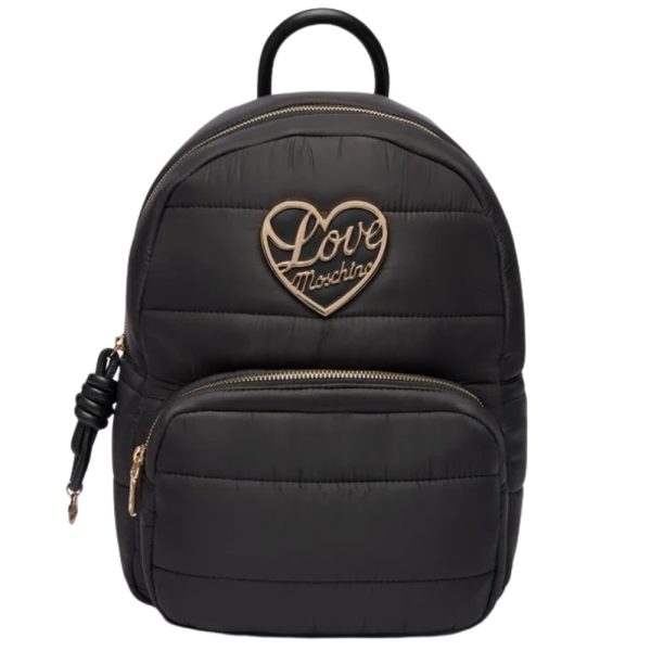 Zaino Love Moschino in nylon logo