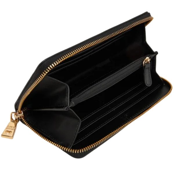 Portafoglio Love Moschino logo