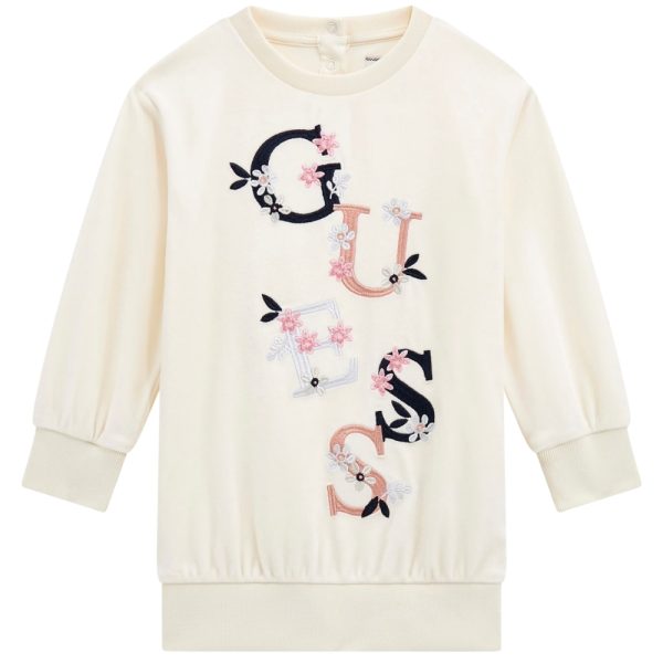 Abito Guess con maxi logo lettering