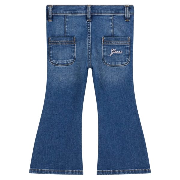 Jeans Guess kids a zampa logo