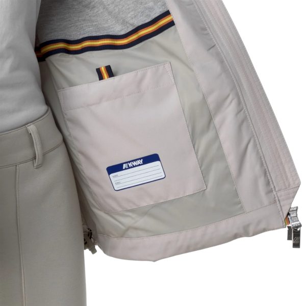 Giubbino Kway marguerite stretch poly jersey