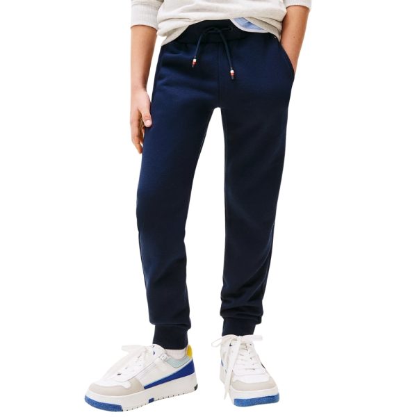 Joggers Tommy Hilfiger junior regular fit con fasce elastiche