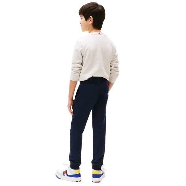 Joggers Tommy Hilfiger junior regular fit con fasce elastiche