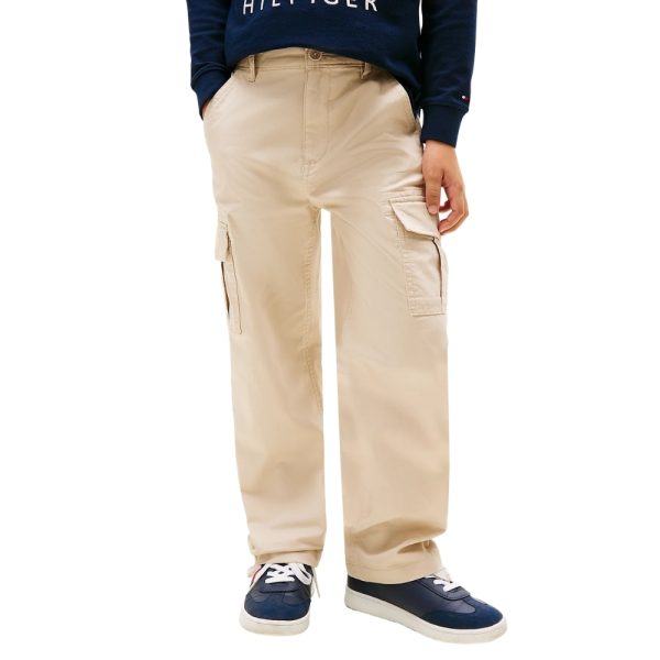 Pantaloni Tommy Hilfiger cargo essential relaxed fit
