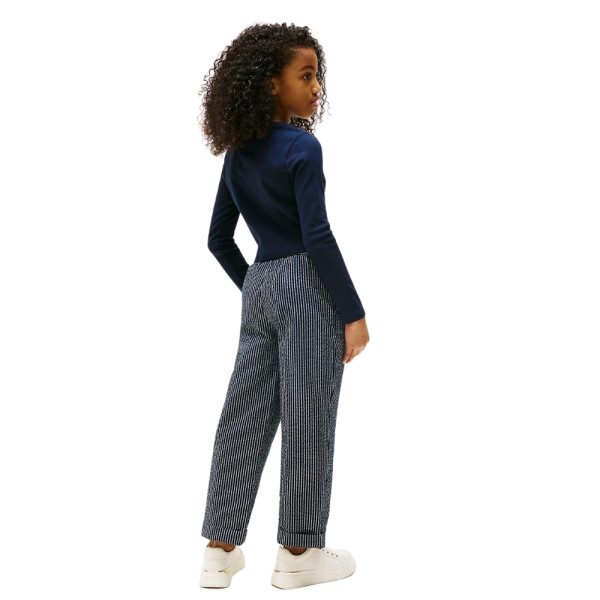 Top Tommy Hilfiger junior extra slim fit a maniche lunghe