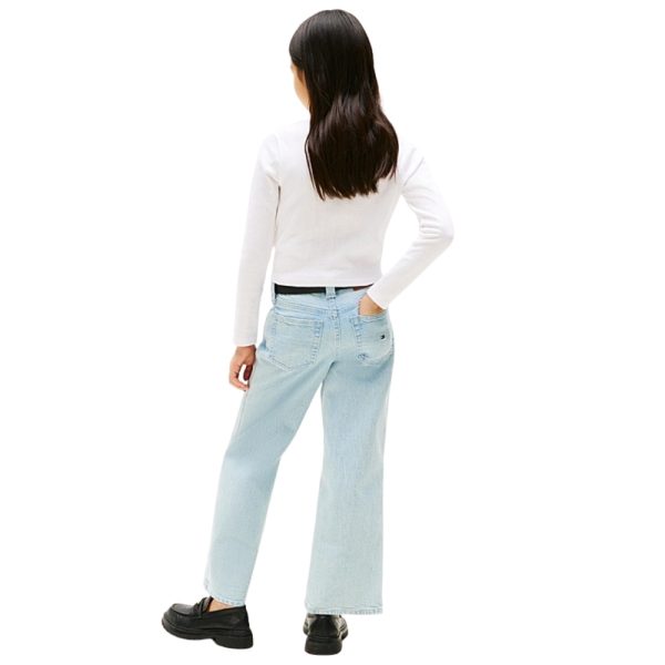 Top Tommy Hilfiger junior extra slim fit a maniche lunghe