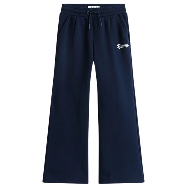 Joggers Tommy Hilfiger junior con lacci e logo
