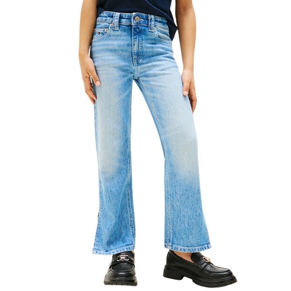 Jeans Tommy Hilfiger junior Girlfriend fit dritti sbiaditi