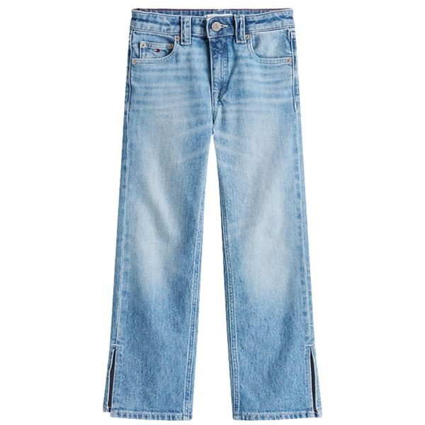 Jeans Tommy Hilfiger junior Girlfriend fit dritti sbiaditi