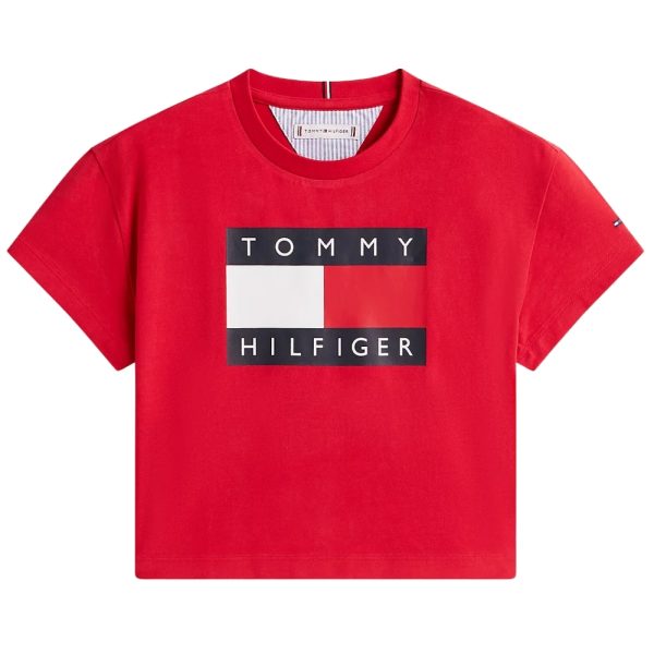 T-Shirt Tommy Hilfiger Heritage relaxed fit con logo