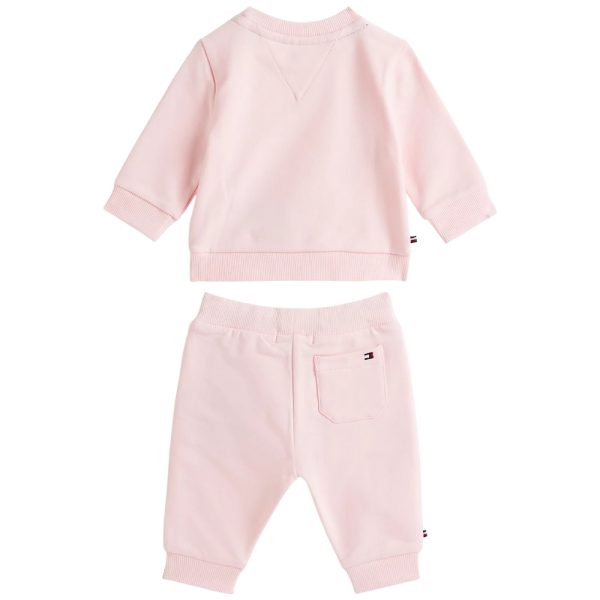 Completo Tommy Hilfiger felpa e jogger con logo