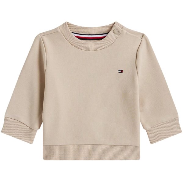 Felpa Tommy Hilfiger con bandierina ricamata