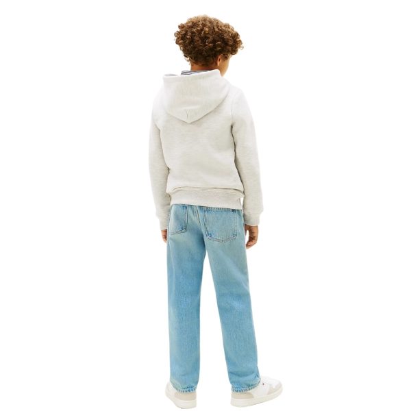 Felpa Tommy Hilfiger con cappuccio e distintivo