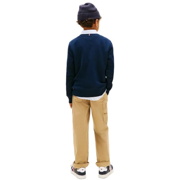 Felpa Tommy Hilfiger Heritage con applique del logo