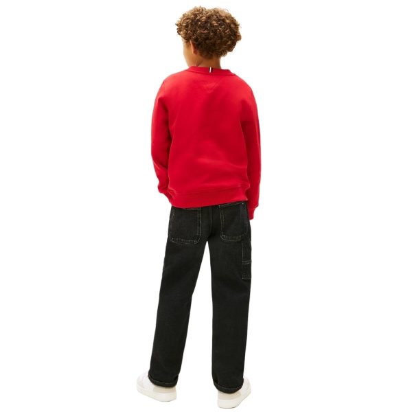 Felpa Tommy Hilfiger Heritage con applique del logo