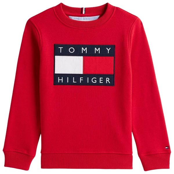 Felpa Tommy Hilfiger Heritage con applique del logo