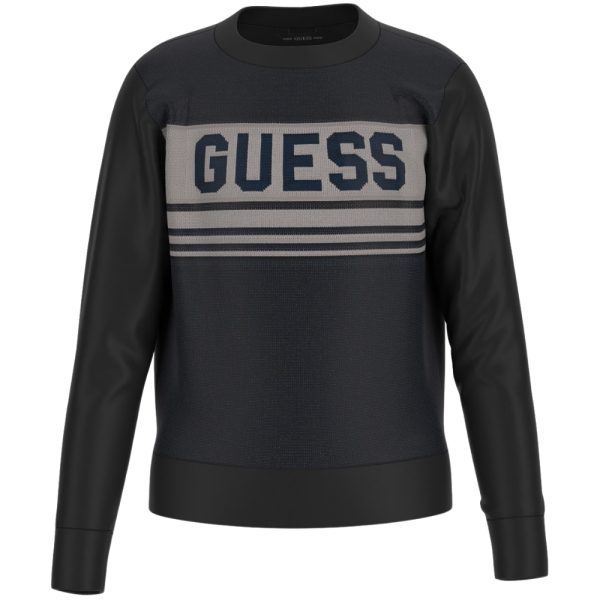 Maglione Guess con logo ricamato