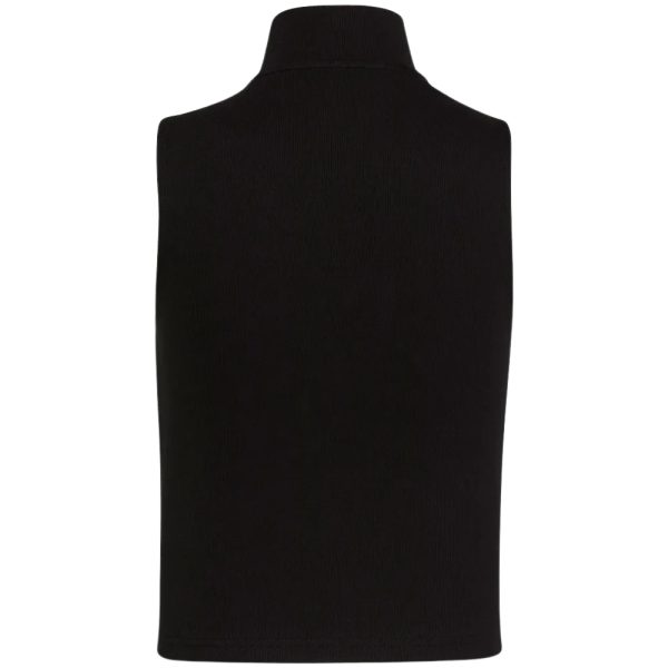 Top senza maniche Calvin Klein con zip corta