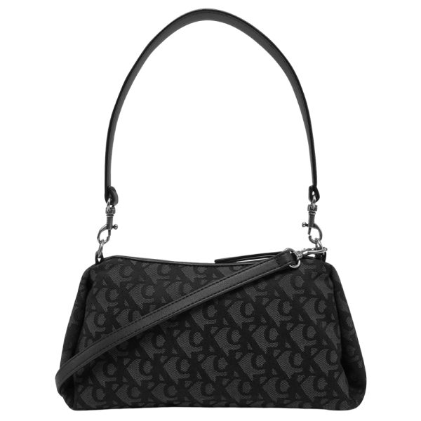 Borsa da spalla Calvin Klein convertibile in jacquard con logo
