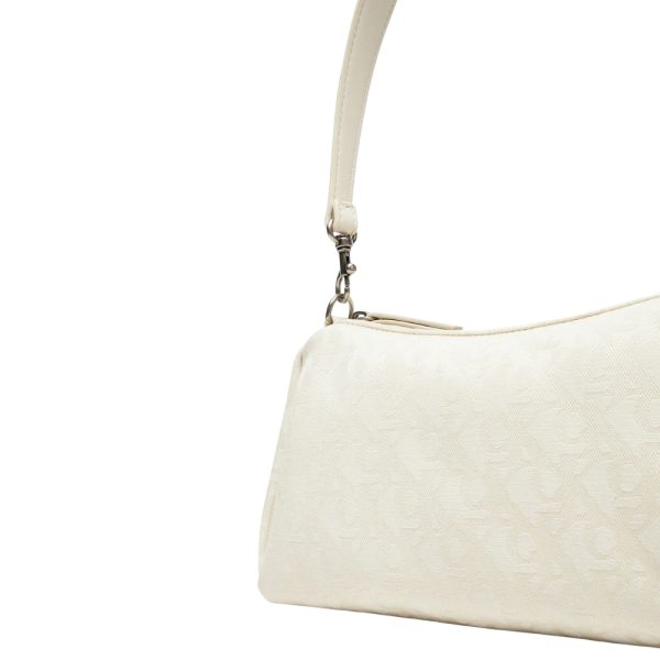 Borsa da spalla Calvin Klein convertibile in jacquard con logo