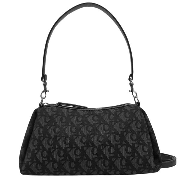 Borsa da spalla Calvin Klein convertibile in jacquard con logo