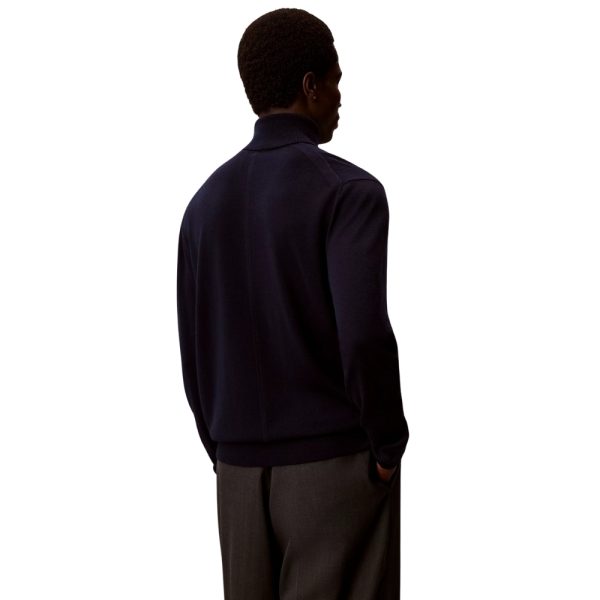 Maglione Calvin Klein a collo alto in lana merino