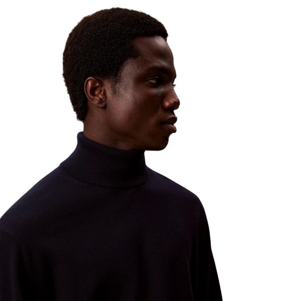 Maglione Calvin Klein a collo alto in lana merino