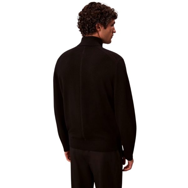 Maglione Calvin Klein a collo alto in lana merino