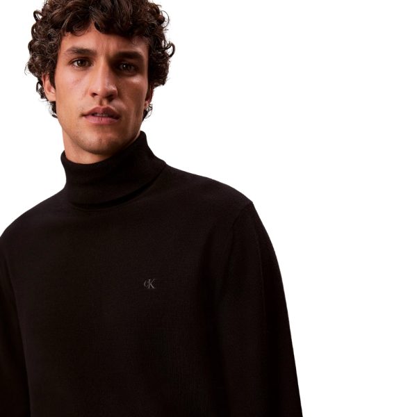 Maglione Calvin Klein a collo alto in lana merino
