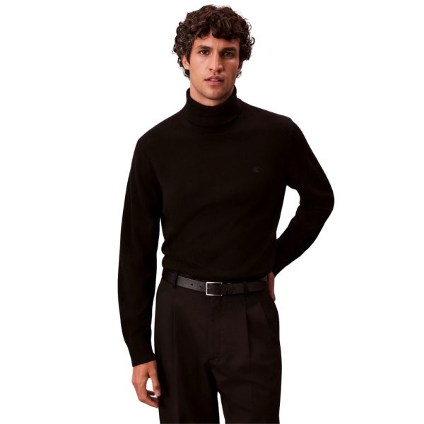Maglione Calvin Klein a collo alto in lana merino