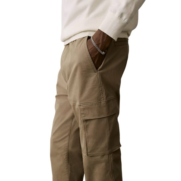 Pantaloni Calvin Klein in twill skinny