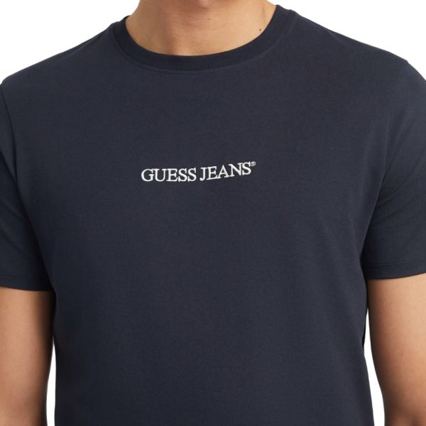 T-Shirt Guess logo ricamato