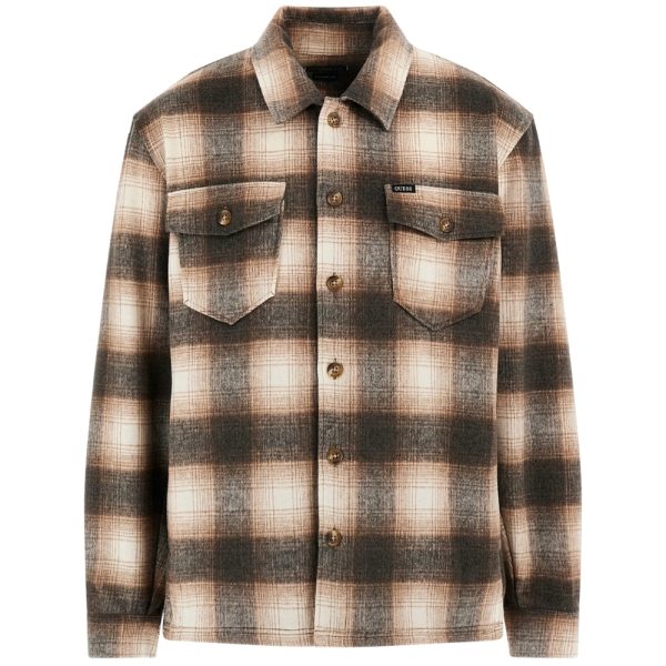 Camicia Guess in flanella di cotone