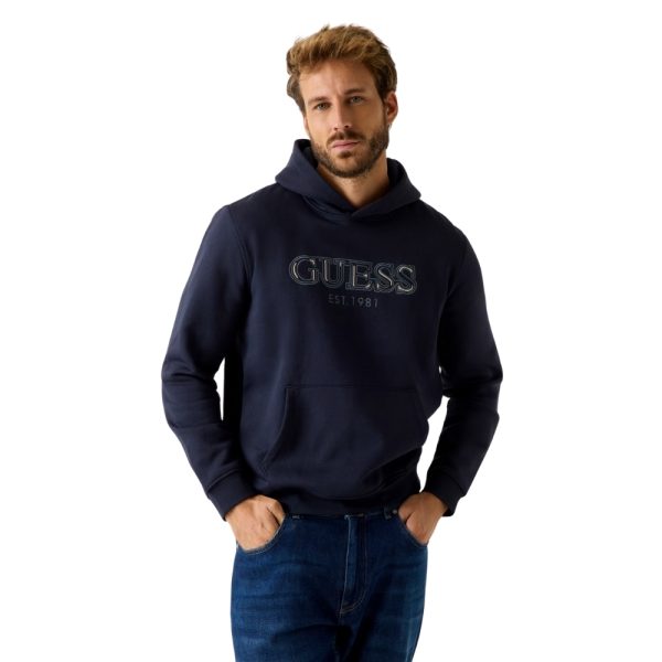 Felpa Guess con cappuccio e logo