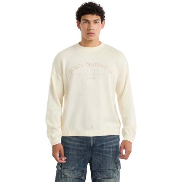 Maglione Guess con logo frontale