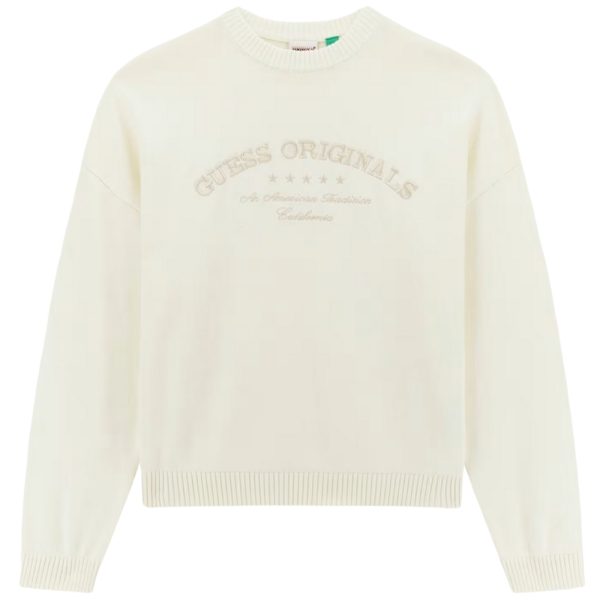 Maglione Guess con logo frontale