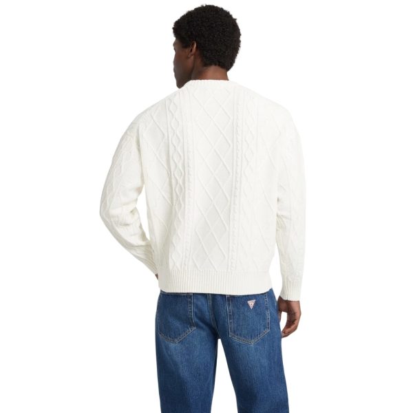 Maglione Guess a trecce