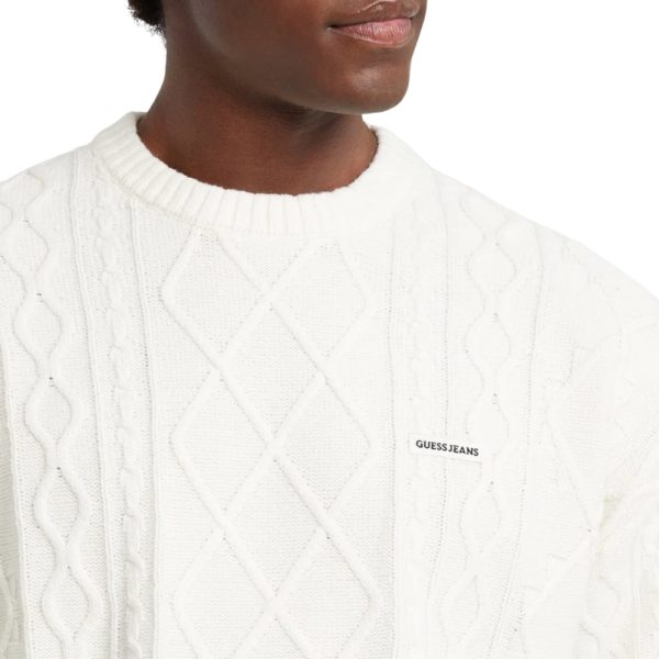 Maglione Guess a trecce