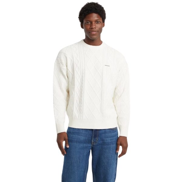 Maglione Guess a trecce