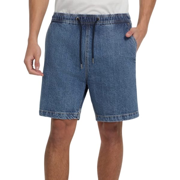 Shorts Guess Jeans in denim modello jogger