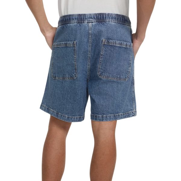 Shorts Guess Jeans in denim modello jogger