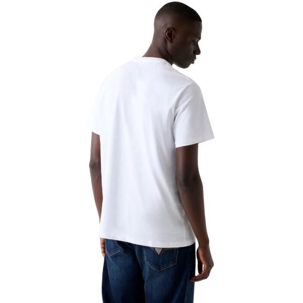 T-Shirt Guess con logo triangolare