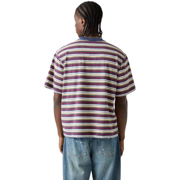 T-shirt Guess Jeans a righe logo